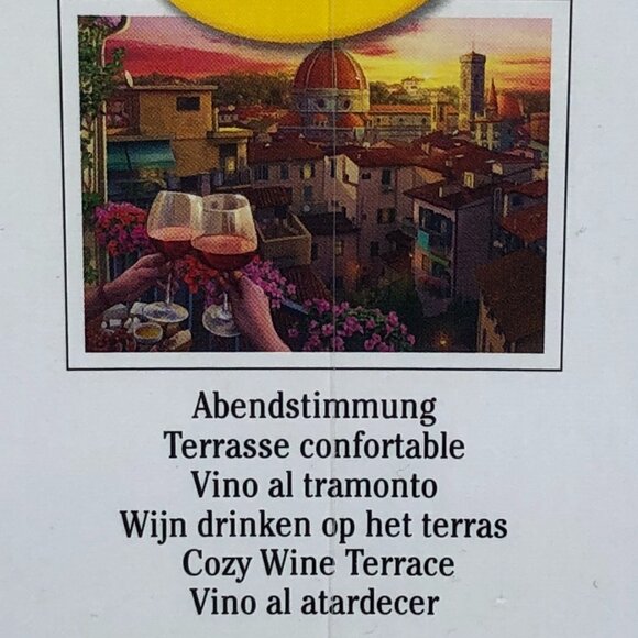 New sealed Ravensburger 500 pcs Large Format Puzzle-Cozy Wine Terrace - Picture 12 of 14